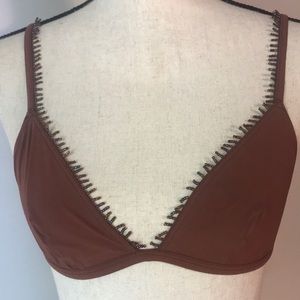 🆕Victoria’s Secret bead trim bikini swim bralette